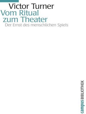 cover image of Vom Ritual zum Theater
